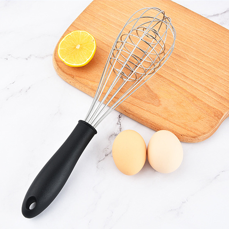 Factory TPR Handle Egg Beater Multi-Function Mixer Stainless Steel Egg Beater Manual